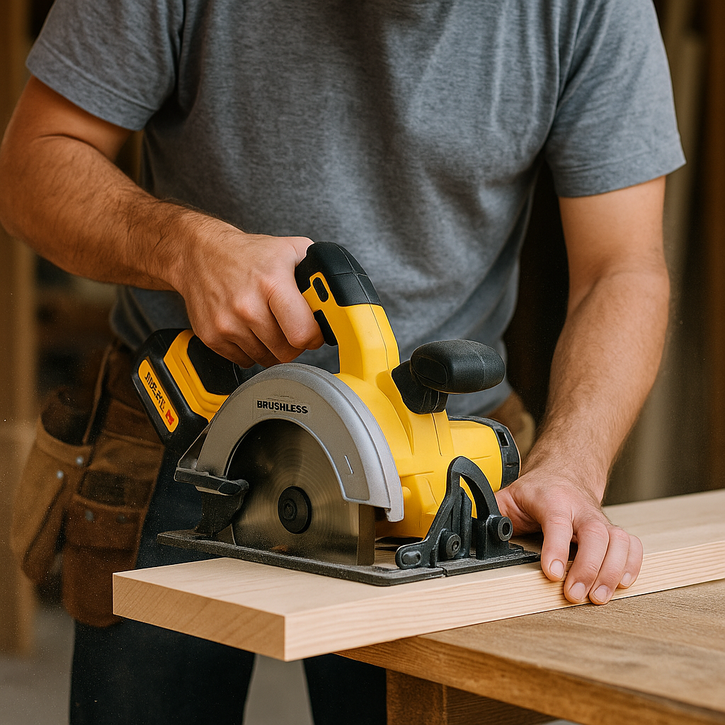 Handwerk – Werkbank mit Werkzeug